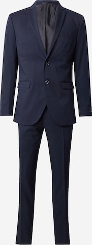 JACK & JONES Slim fit Suit 'JPRFranco' in Blue: front