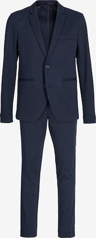 Jack & Jones Junior Regular Suit 'JJEJAxon' in Blue: front
