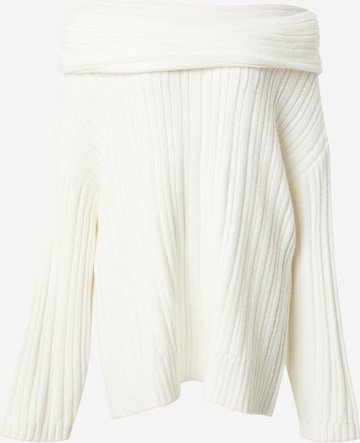 millane Sweater in White: front