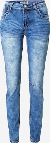 ZABAIONE Skinny Jeans 'Pa44ris' in Blue: front