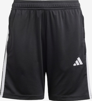 ADIDAS PERFORMANCE Regular Workout Pants 'Tiro 25 Essentials' in Black: front