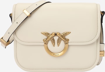 PINKO Crossbody Bag 'LOVE BOX' in White: front