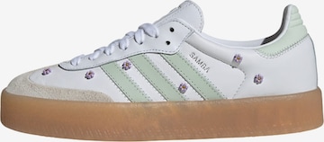 ADIDAS ORIGINALS Sneakers 'Sambae' in White: front