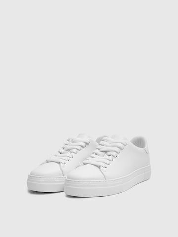 SELECTED Sneakers 'David' in White: front