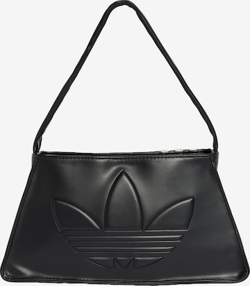 ADIDAS ORIGINALS Shoulder Bag 'Outline Trefoil' in Black: front