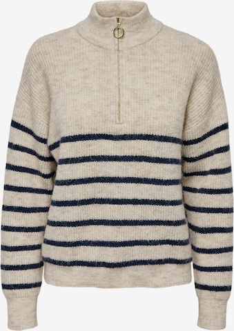 ONLY Sweater 'ONLTokyo' in Beige: front