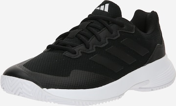 ADIDAS PERFORMANCE Athletic Shoes 'Gamecourt 2.0' in Black: front