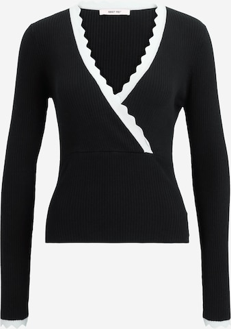 ABOUT YOU Sweater 'Inge' in Black: front