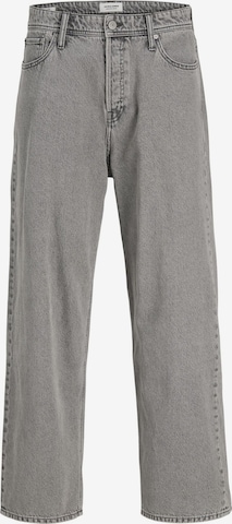 Jack & Jones Junior Wide leg Jeans 'JJIAlex JJOraginal' in Grey: front