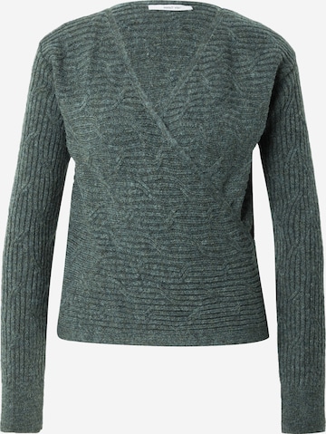 ABOUT YOU Sweater 'Frederike' in Green: front
