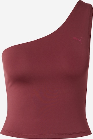 PUMA Sports Top in Red: front