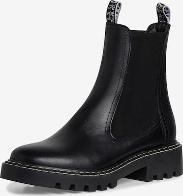 Tamaris Chelsea Boots in Black: front