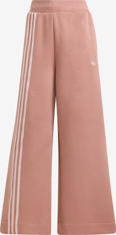 ADIDAS ORIGINALS Wide leg Workout Pants in Pink: front