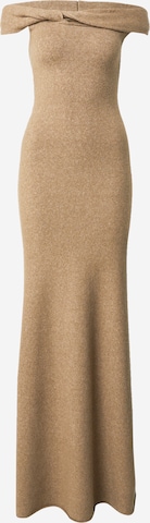 millane Knitted dress in Brown: front